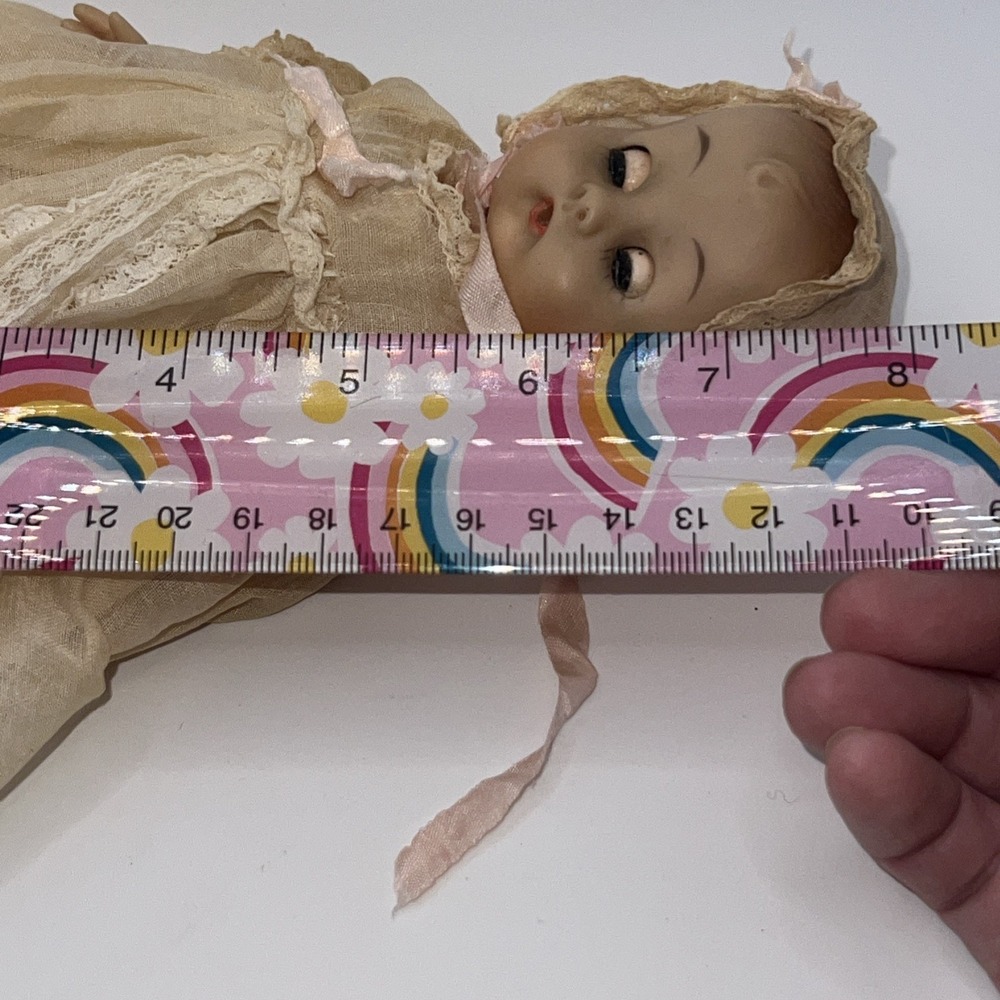 Vintage Allied Eastern AE  Sleepy Eyes Drink Wet Vinyl Baby Doll USA - Picture 9 of 9